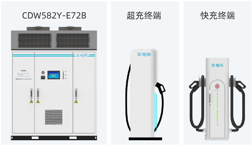 720kW全液冷柔性充电堆